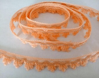 Ribbon lace salmon orange 1.8 cm / 1 m