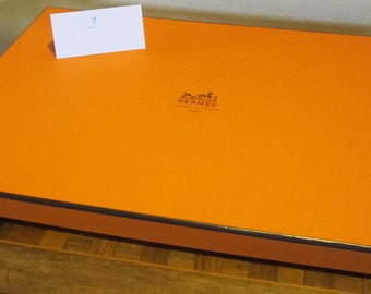 Hermes Paris Gift Box ,17,1 x 12 inch; 1,02 inch high box 3