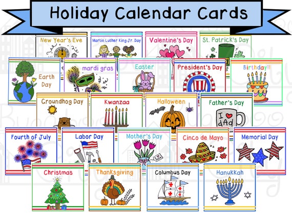 Holiday chart