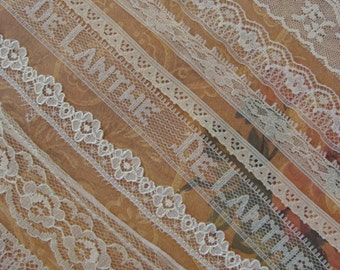 Vintage and Antique Lace Lot N024 9 Yards