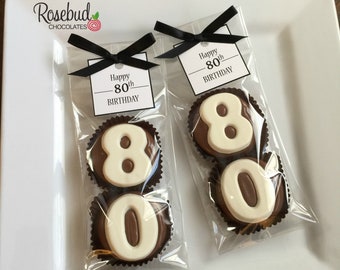 birthday 80th favors favor
