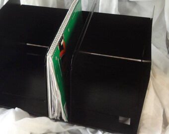 Black ADJUSTABLE Horizontal FILE Organizer