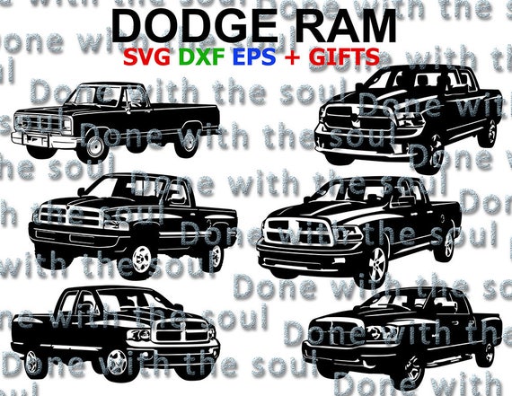 Free Free 132 Dodge Ram Truck Svg SVG PNG EPS DXF File