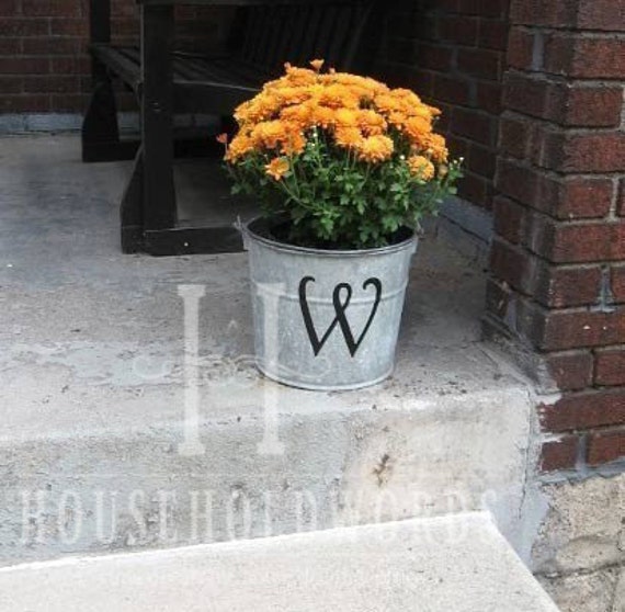 Custom Vinyl Decal Alphabet Letter 10 tall Decal Wall