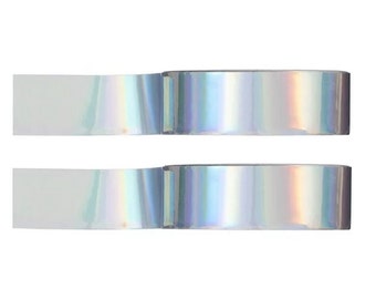 Ruban adhésif holographique - washi tape holographique - papeterie holographique - holographique Washi à motifs