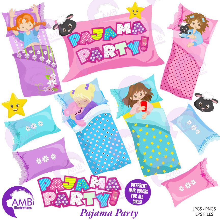 Pyjama Party MГ¤dchen Pyjama Party MГ¤dchen