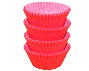 Red Baking Cups - Standard Size