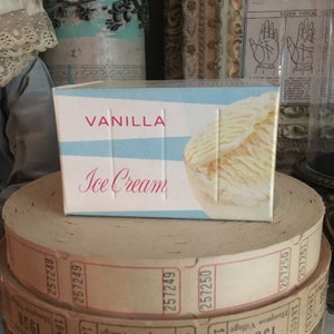 I Scream You Scream We All Scream For A Vintage Icecream Box