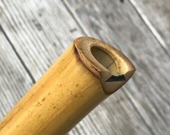 2.6 Shakuhachi Flute ~ key of G# ~ Meditation model **Mindfulness Meditation Tool, Mind Yoga accessories, Peaceful, Zen Buddhist