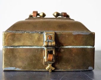 Indian Brass Metal Box Tin