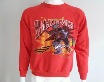 Vintage Chicago Blackhawks Sweater - 1993 - NHL - Hockey sweatshirt - Crew Neck - Size Small