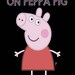 SALE Pin the Tail on Peppa Pig Chalkboard Party Game / Peppa
