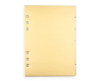 Planner Divider Set | Gold