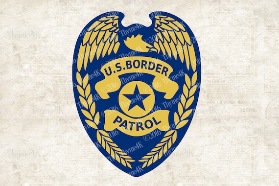Download SVG Digital Design U.S. Border Patrol Emblem Design Element