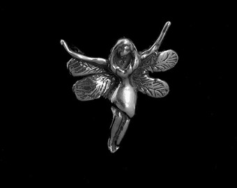 Spring Faerie Sterling Sliver Necklace