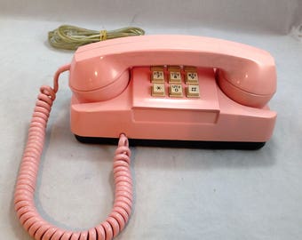Pink Starlite Princess Telephone Model 182 by GTE Automatic Electric Circa 1980 01863