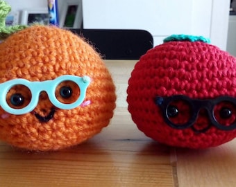 Amigurumi fruit and vegetables