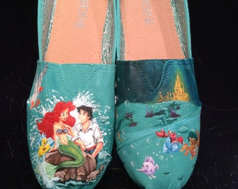 Little Mermaid Inspired TOMS
