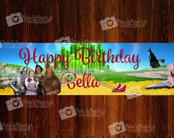 Wizard Of Oz Birthday Banner