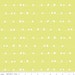 Sale | Bird fabric in lime green and white - 1/2 YD