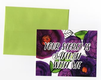 The Mindy Project // Your Secret is Safeish With Me // Floral