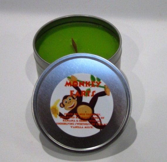 Soy Wooden Wick Candles8 ounce All Natural Soy Candle with