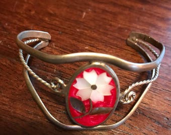 Vintage 1970's Womans Cuff Bracelet