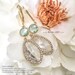 Light Green Light Sage Green Bridal Earrings Wedding Earrings Bridesmaid Gift Rhinestones Crystals TIANA Disney Earrings Princess & the Frog