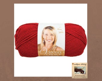 Vanna's Choice Yarn, Lion Brand Vanna's Choice Yarn, Cranberry
