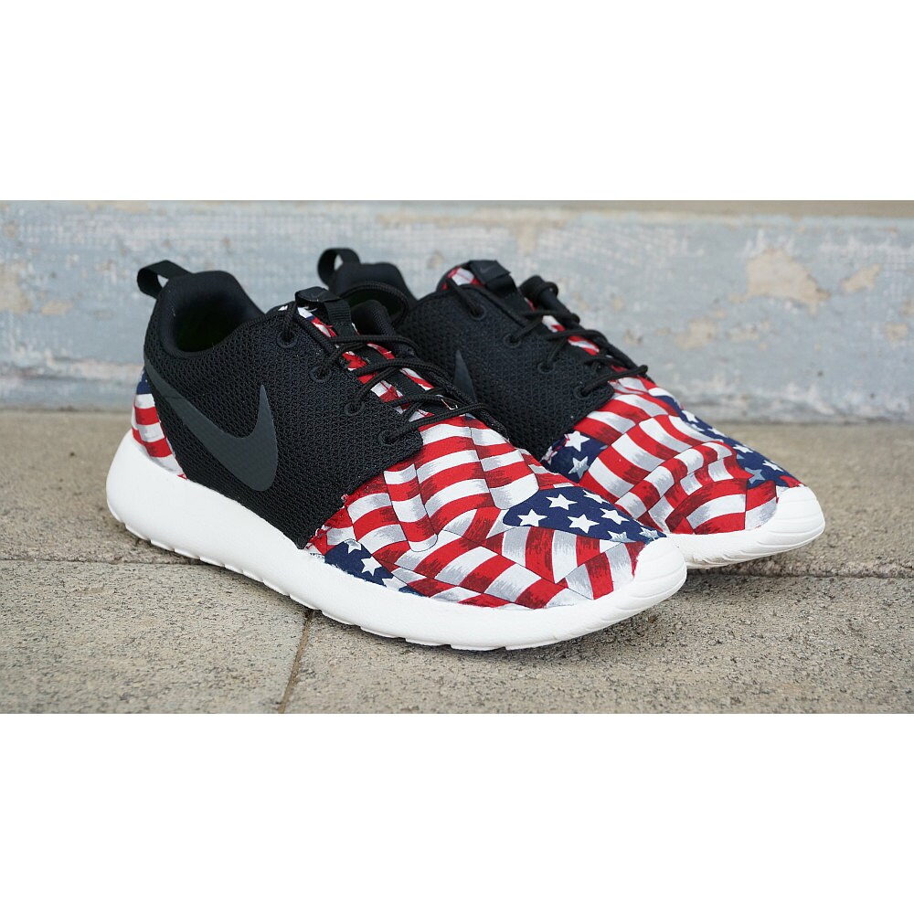 red white blue nike dunks