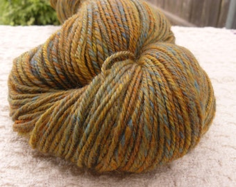 Handspun Sock Yarn 'Prairie' 290 yards Merino/BFL wool