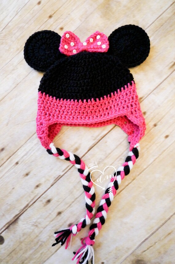 tricoter un bonnet mickey