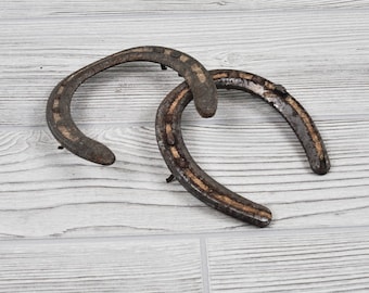 Used Horseshoes, Used Horse Shoe, Rustic Horse Decor, Rustic Horseshoe, Real Horse Shoe, Real Horseshoe, Equestrian Decor,Dirty Horseshoes