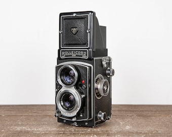 Rolleicord Twin Lens Reflex Medium Format Film Camera in Good Condition Professionally Tested