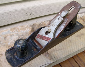 Rabot Stanley, Stanley Handman raboteuse, avions à la main, outil ancien, Home Decor, projet de bricolage, cadeau de Stanley bricoleur à la main avion des années 1950