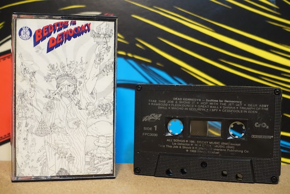 Bedtime For Democracy (RARE Canadian Pressing) by Dead Kennedys Vintage Cassette Tape