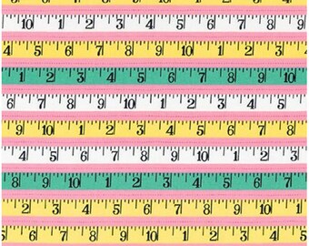 Measuring Tape Fabric by Cynthia Frenette from Sewing Studio Sweet - Robert Kaufman