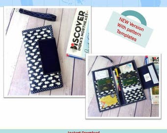 Family Passport Travel Holder PDF SEWING PATTERN, Hold 6 Passports, Instant Download, Family Passport Wallet Pattern