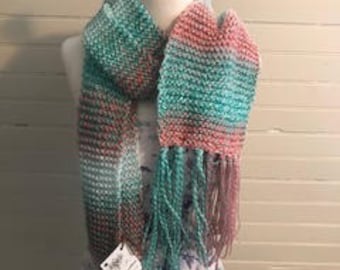 Long knit scarf