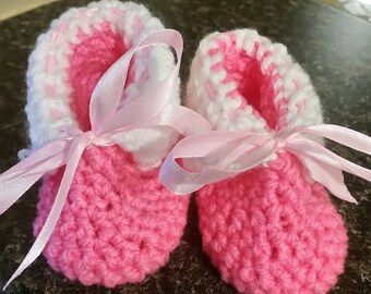 Newborn baby booties
