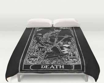 Death Tarot Card Comforter