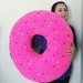 donut floor pillow