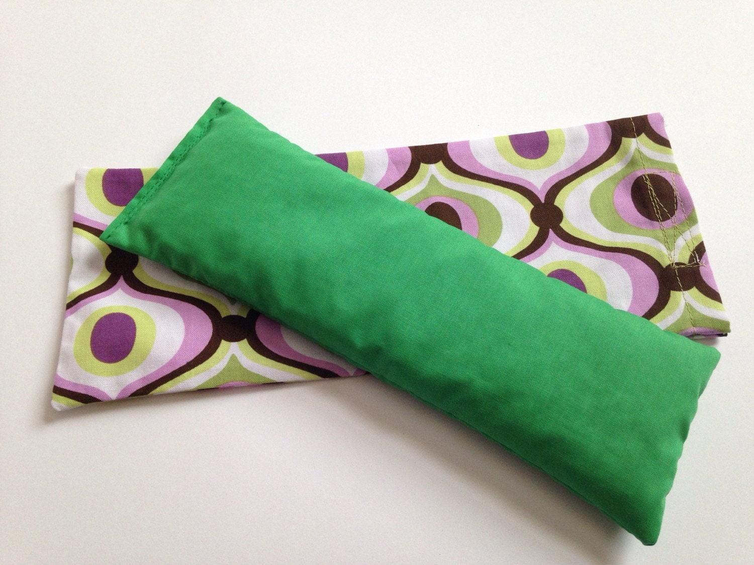 Eye Pillow Cover with Buckwheat hull insert