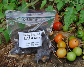 Dehydrated Rabbit Ears 1.5oz