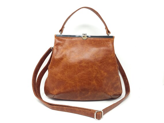 leather bag,handbag blue leather