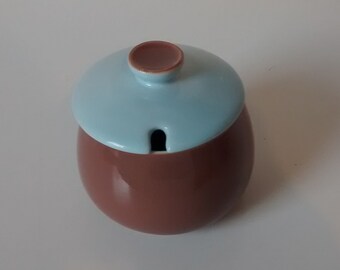 Langley Lucerne Preserve Pot, Jam, Compote, Made in England. Windmill Mark Sugar Bowl