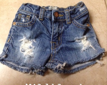 Jean shorts | Etsy