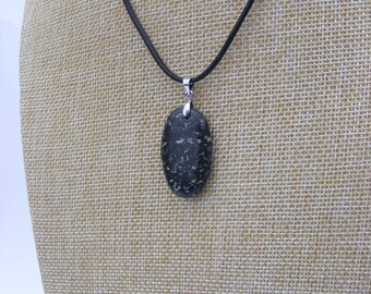 Natural Irish Beach Pebble Pendant Necklace