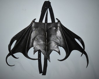 Small wearable dragon, bat, vampire wings - black ones available now