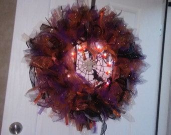Holiday Halloween Wreath